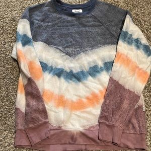 Feat tye dye crew neck sweater